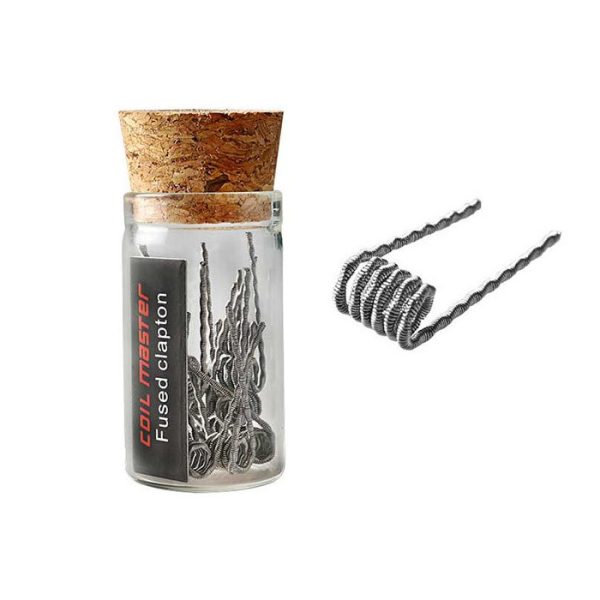 Coil Master Fused Clapton Coil 28GA x 2 + 32 GA 0.45ohm 10τεμ.