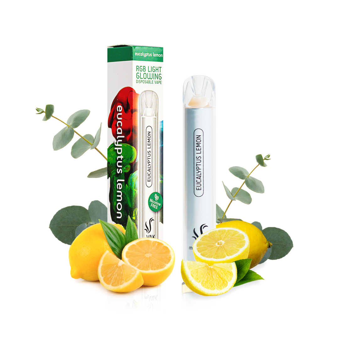 my VAK LED 1000 Puffs Eycalyptus Lemon 3.5ml 0mg