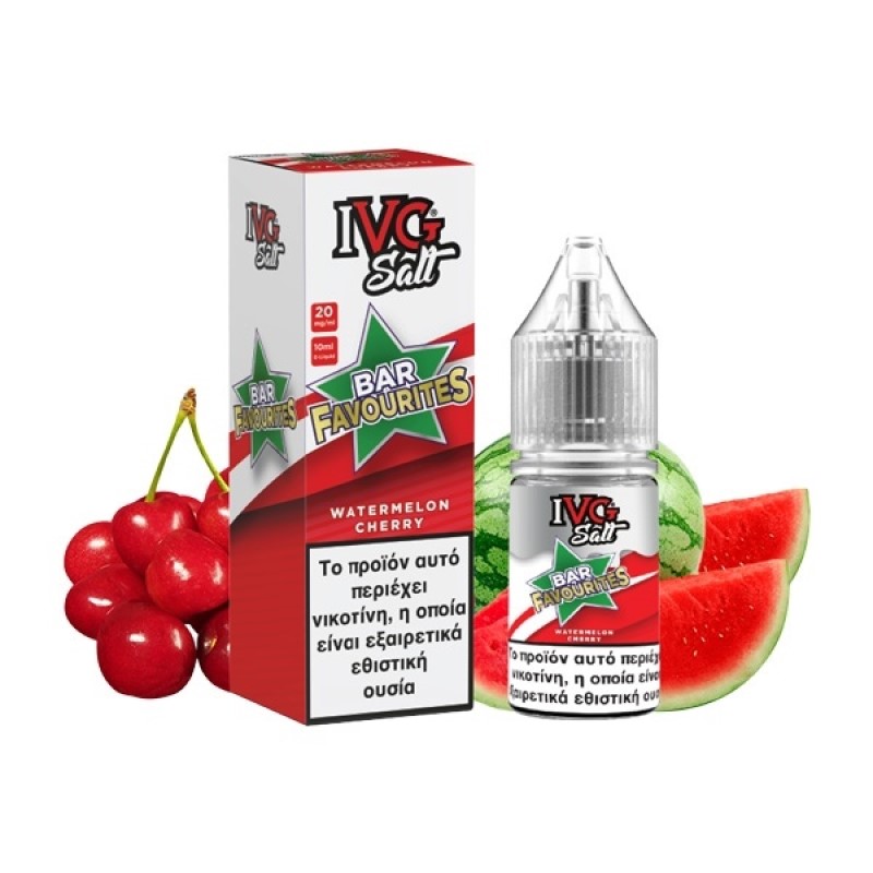 IVG Watermelon Cherry Salt 20mg 10ml