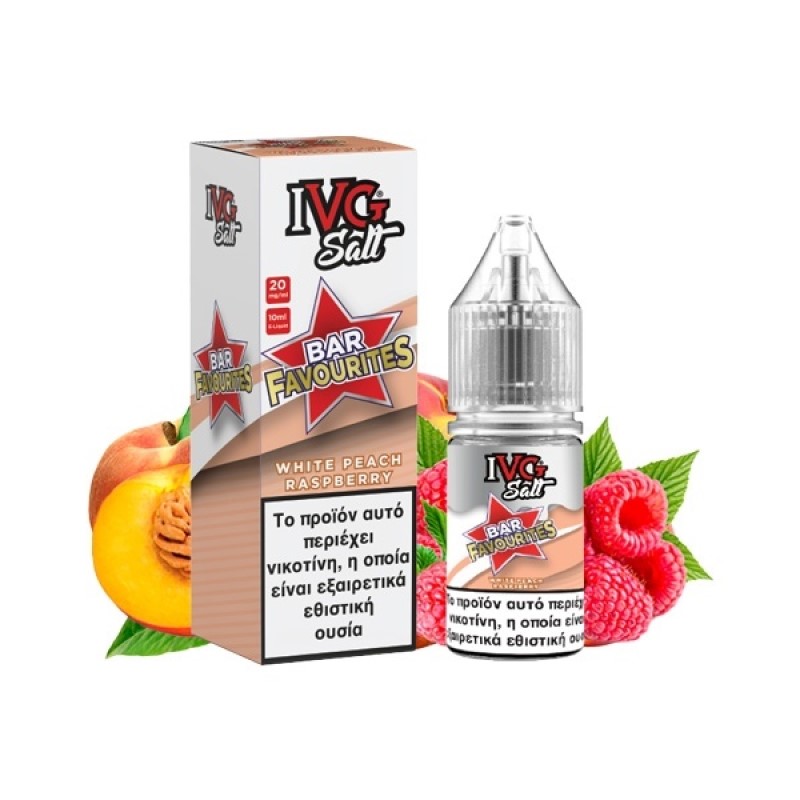 IVG White Peach Raspberry Salt 20mg 10ml
