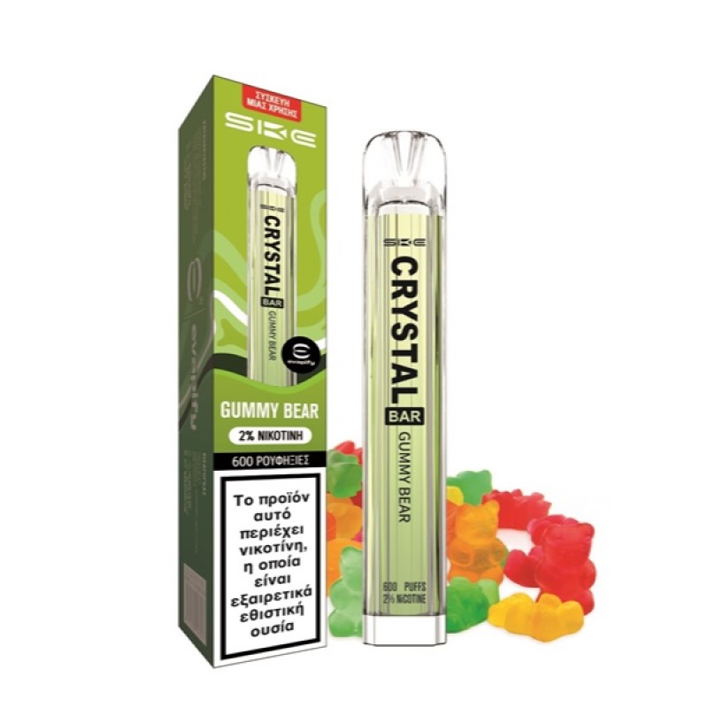 SKE Crystal Bar Gummy Bear 20mg 2ml