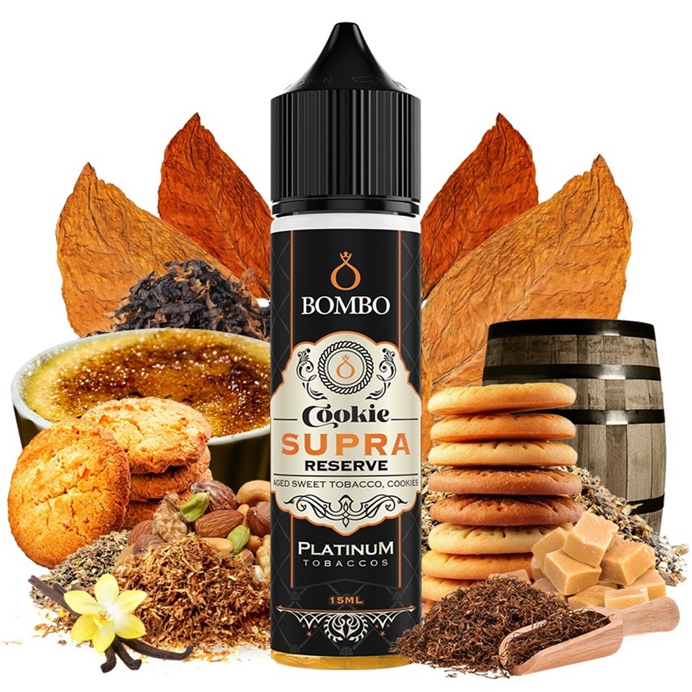 Bombo Platinum Tobaccos Cookie Supra Reserve 15ml/60ml