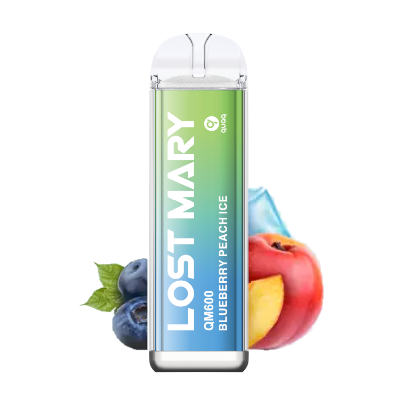 Lost Mary QM600 20mg 2ml Blueberry Peach Ice