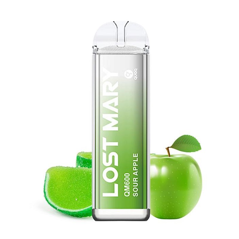 Lost Mary QM600 20mg 2ml Sour Apple