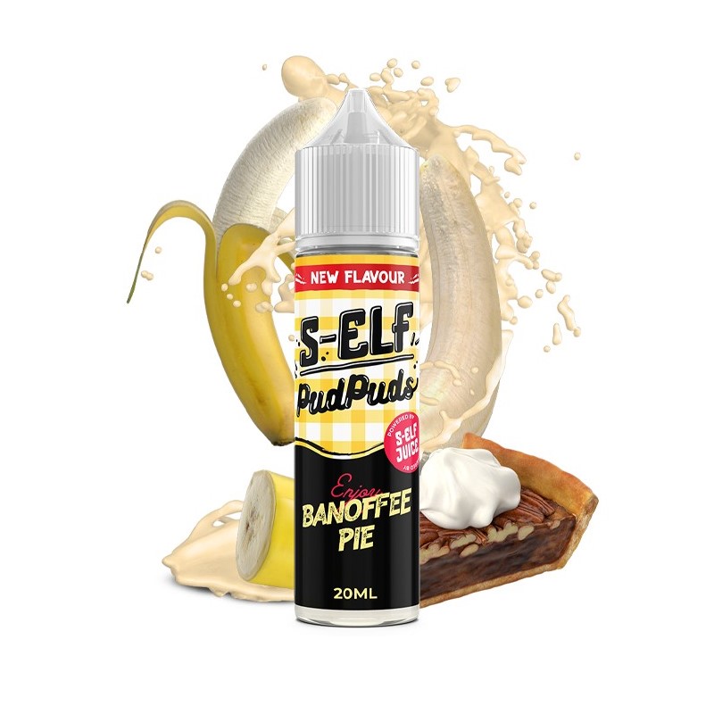 S-Elf Juice Pud Puds Banofee Pie Flavour Shot 20ml/60ml