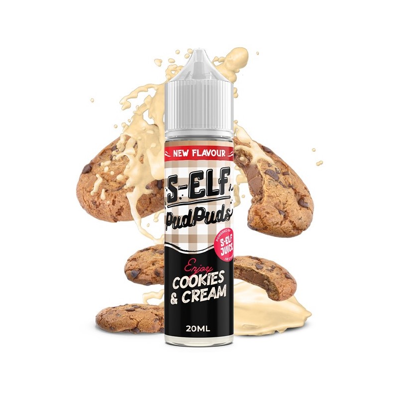 S-Elf Juice Pud Puds Cookies and Cream Flavour Shot 20ml/60ml