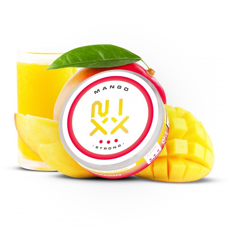 NIXX Nicotine Pouch Slim Mango 30mg/gr 24pcs