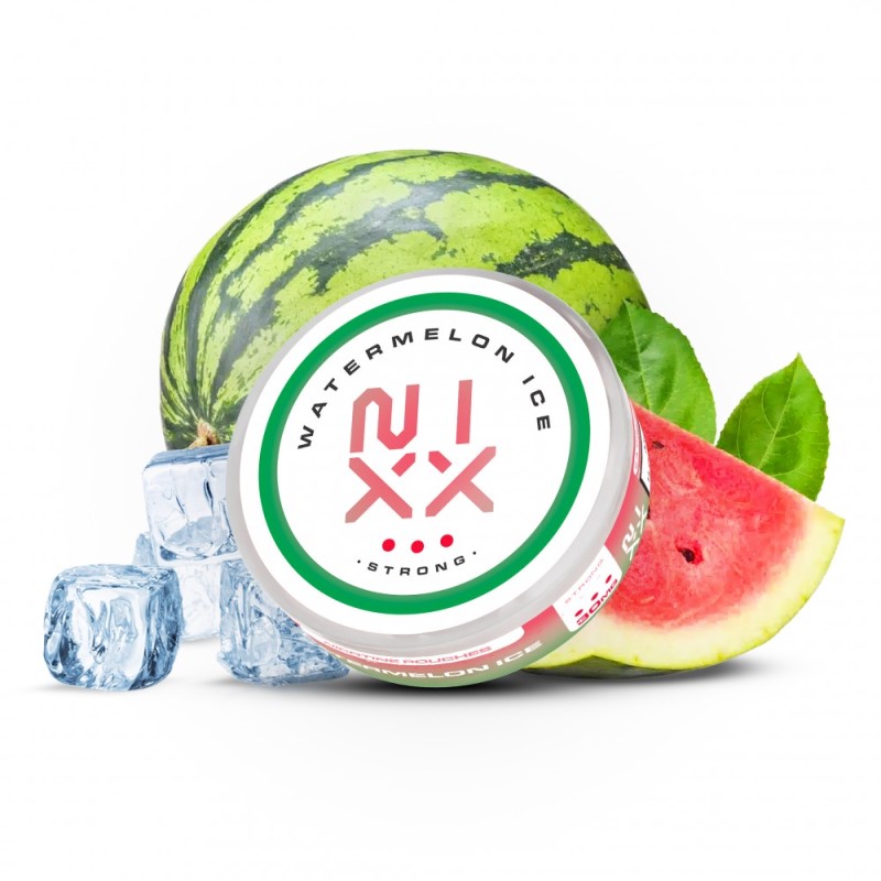 NIXX Nicotine Pouch Slim Watermelon Ice 30mg/gr 24pcs