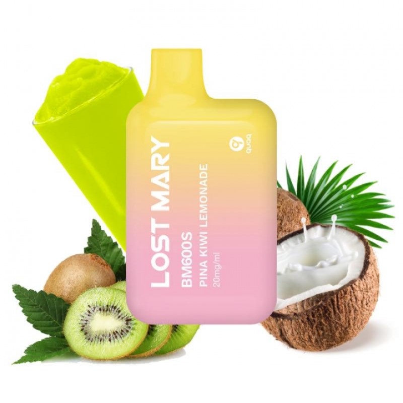 Lost Mary BM600S 20mg 2ml Pina Kiwi Lemonade