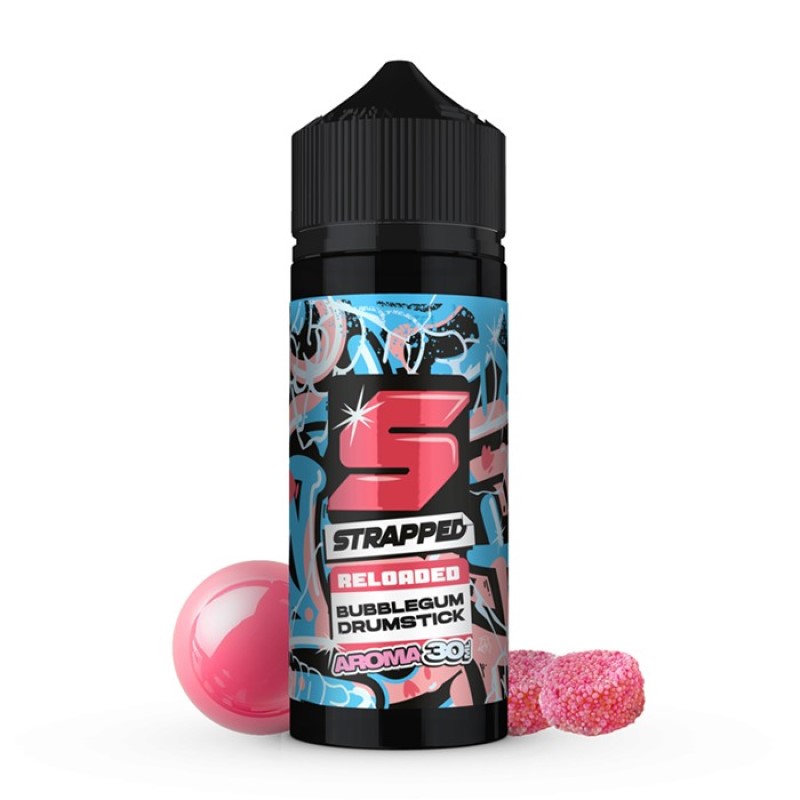 Strapped Reloaded Bubblegum Drumstick 30ml/120ml