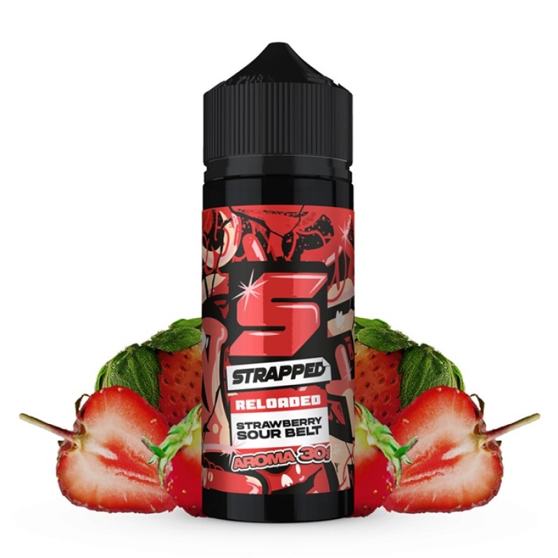 Strapped Reloaded Strawberry Sour Belt 30ml/120ml