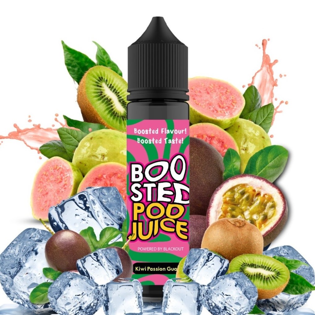 Blackout Boosted Pod Juice Kiwi Passion Guava Flavorshot 20ml/60ml