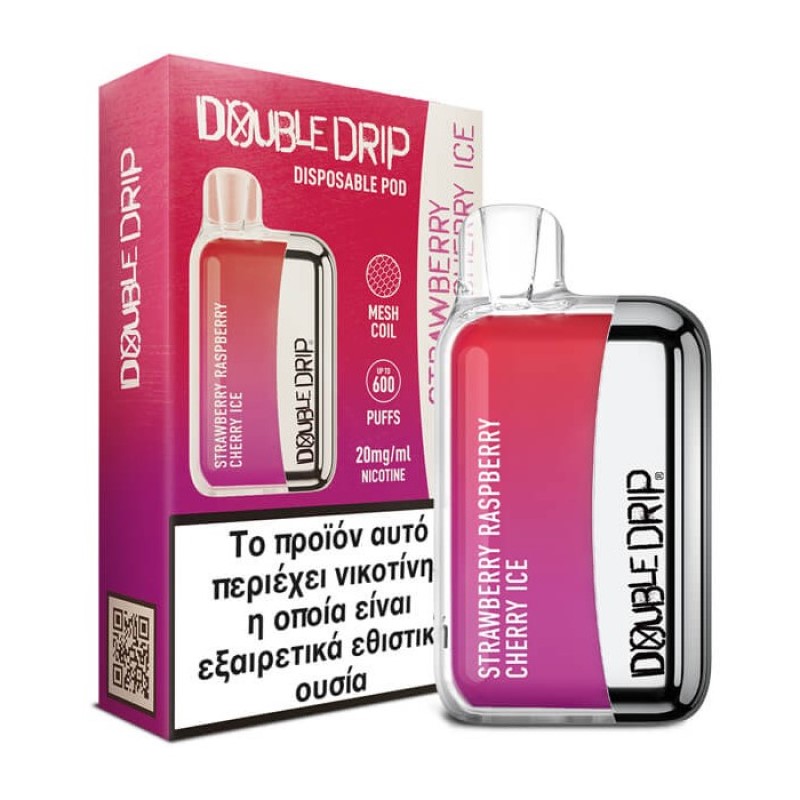 Double Drip Strawberry Raspberry Cherry Ice 2ml 20mg
