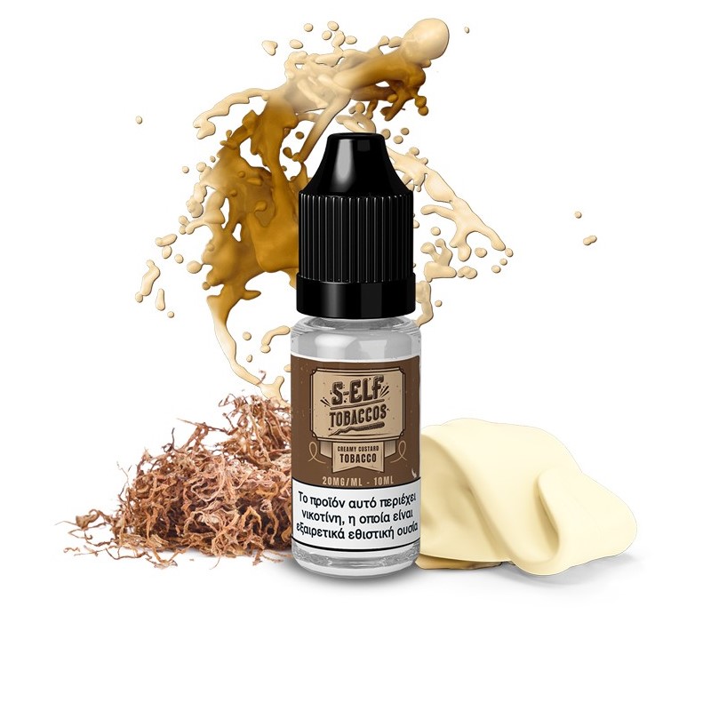 S-Elf Juice Tobaccos Salt Creamy Custard Tobacco 10ml 20mg
