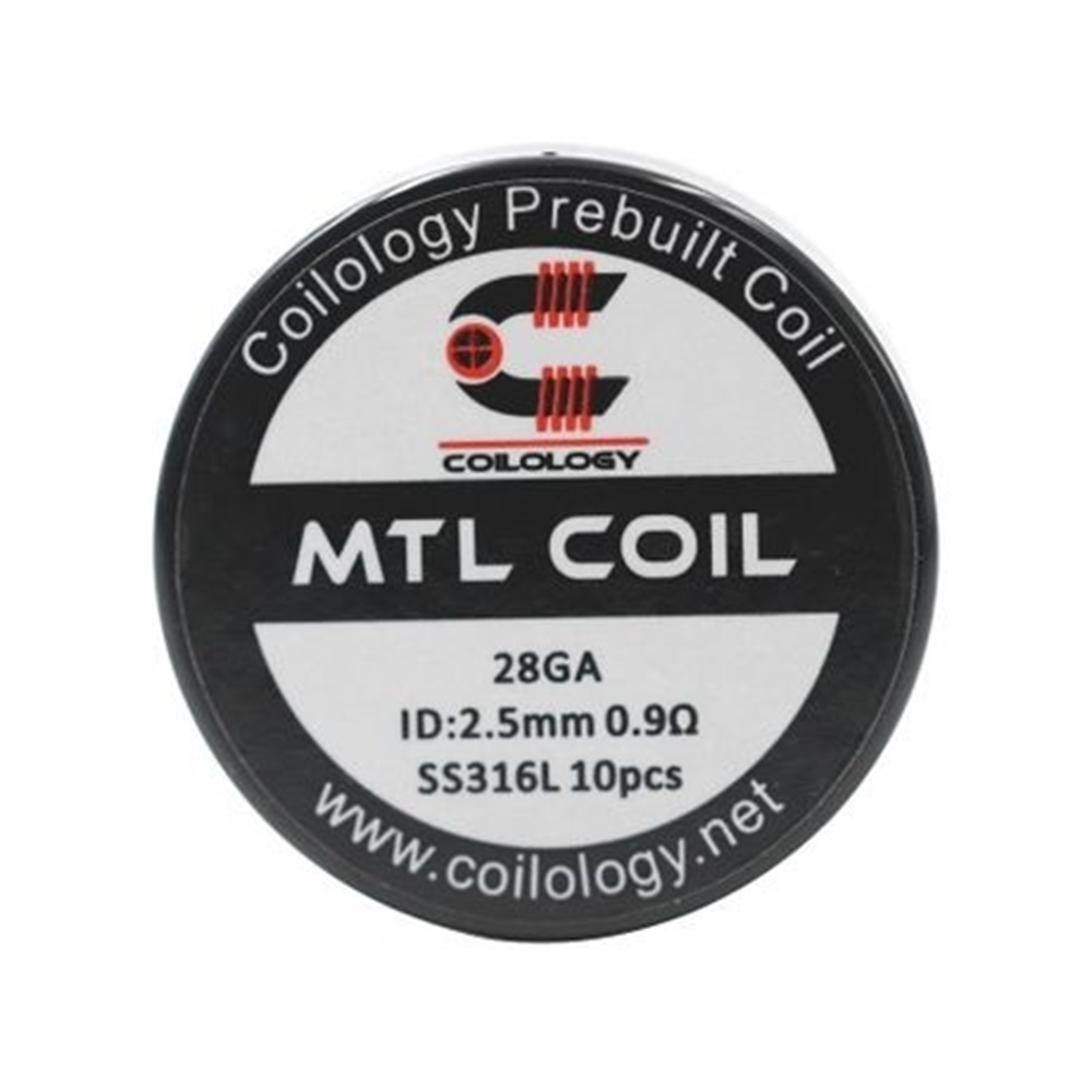 Coilology MTL Coil SS316L 0.9ohm 10τμχ