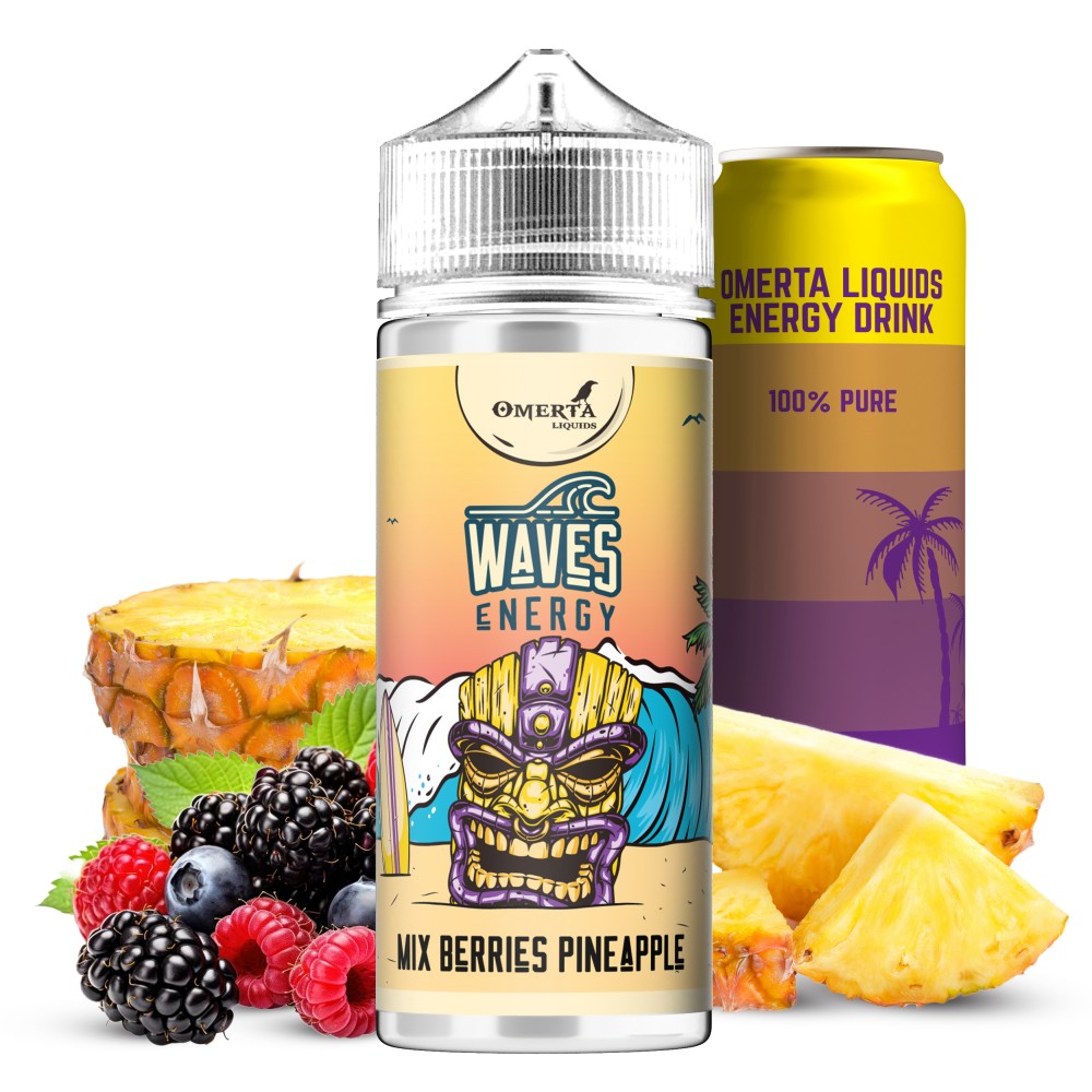 Waves Energy Mix Berries Pineapple 30ml/120ml