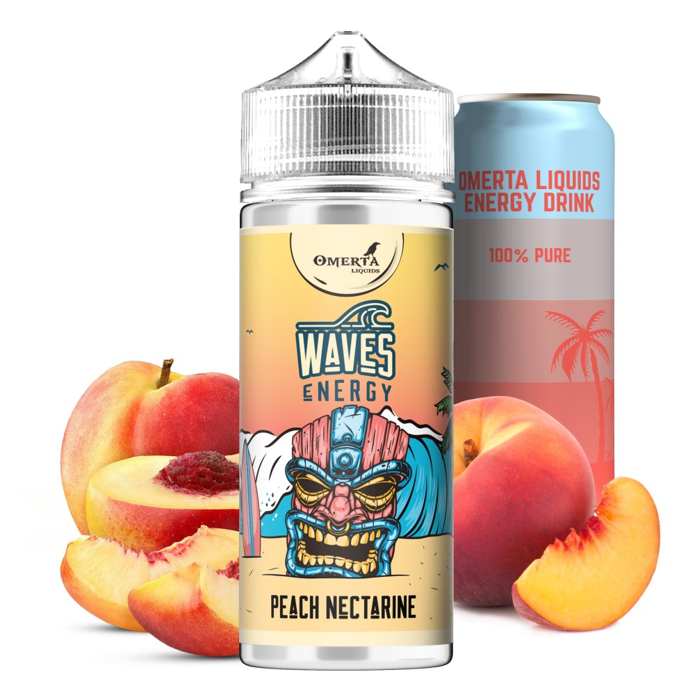 Waves Energy Peach Nectarine 30ml/120ml