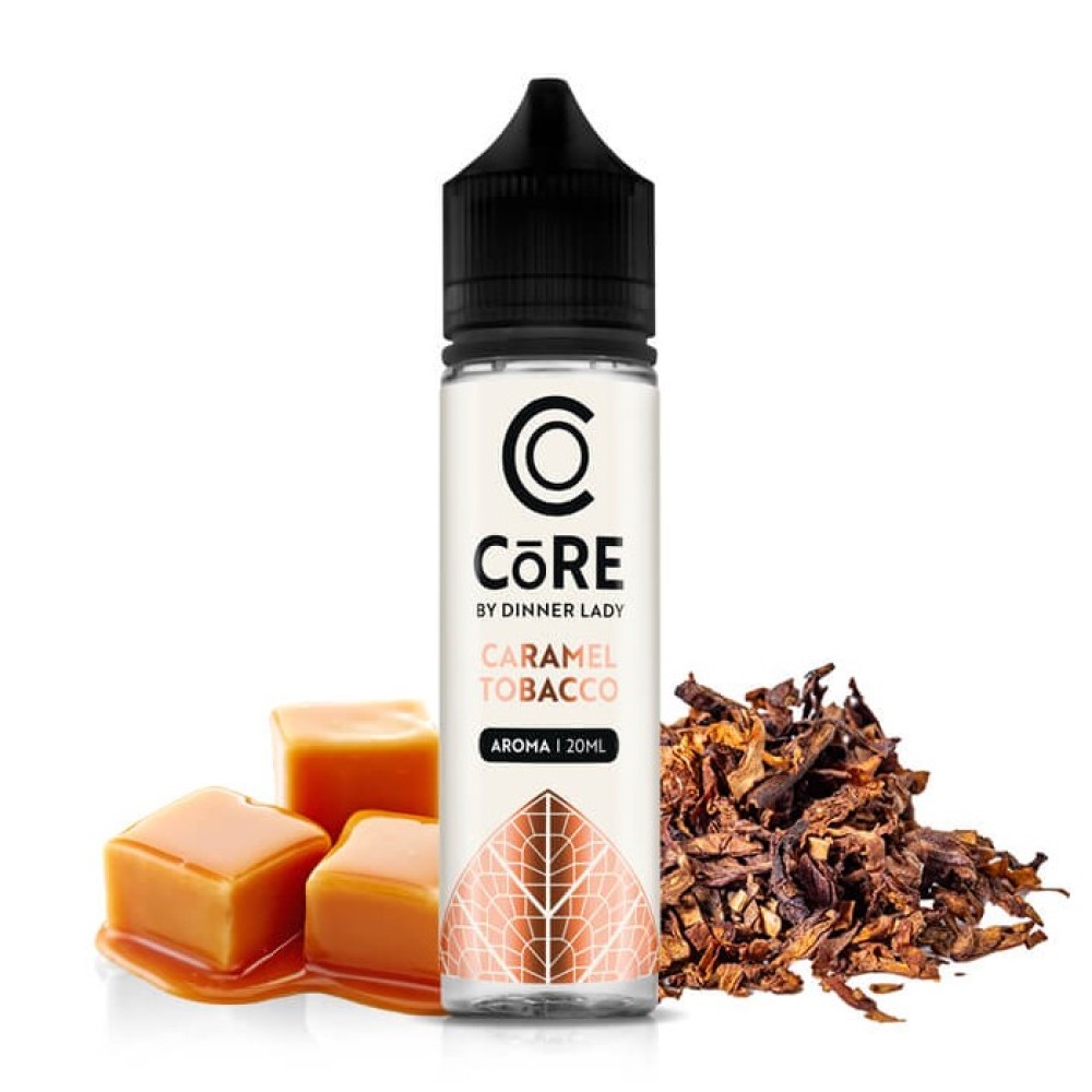 Dinner Lady Core Flavour Shot Caramel Tobacco 20ml/60ml