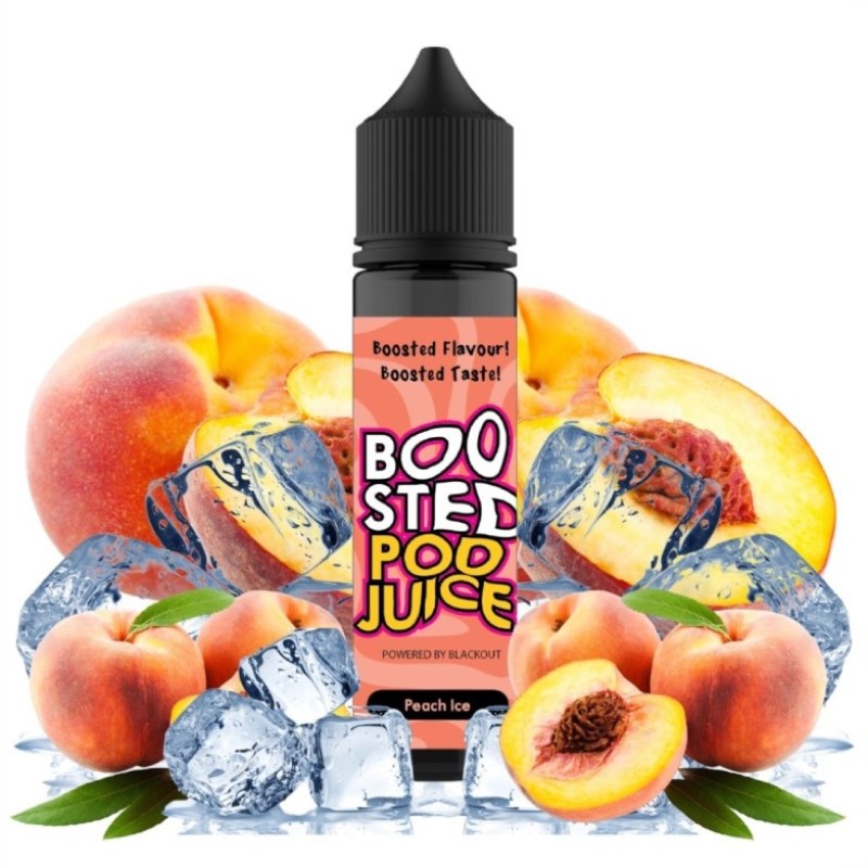Blackout Boosted Pod Juice Peach Ice Flavorshot 20ml/60ml