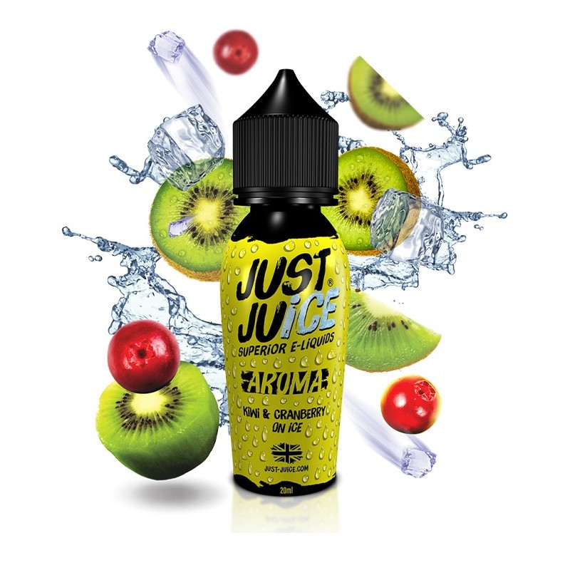 Just Juice Kiwi Cranberry On Ice Flavour Shot 20ml/60ml