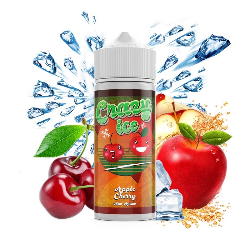Steam City Crazy Ice Apple Cherry Flavour Shot 30ml/120ml