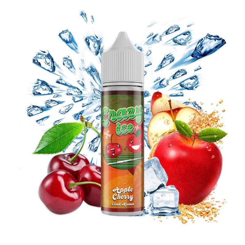 Steam City Crazy Ice Apple Cherry Flavour Shot 20ml/60ml