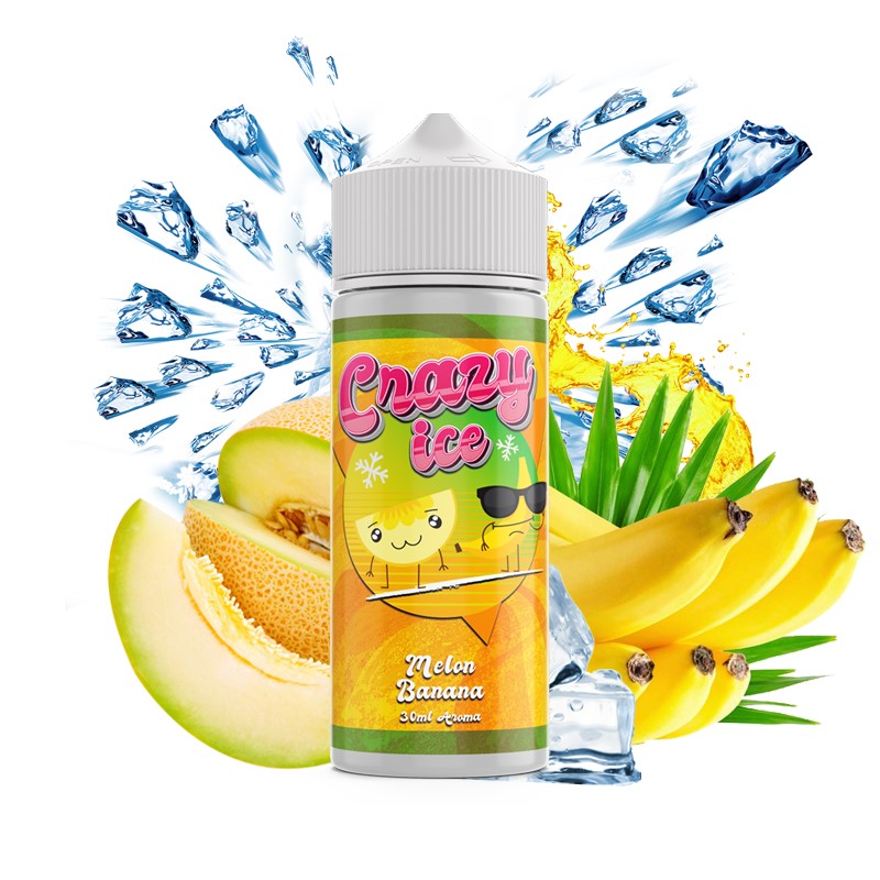 Steam City Crazy Ice Melon Banana Flavour Shot 30ml/120ml