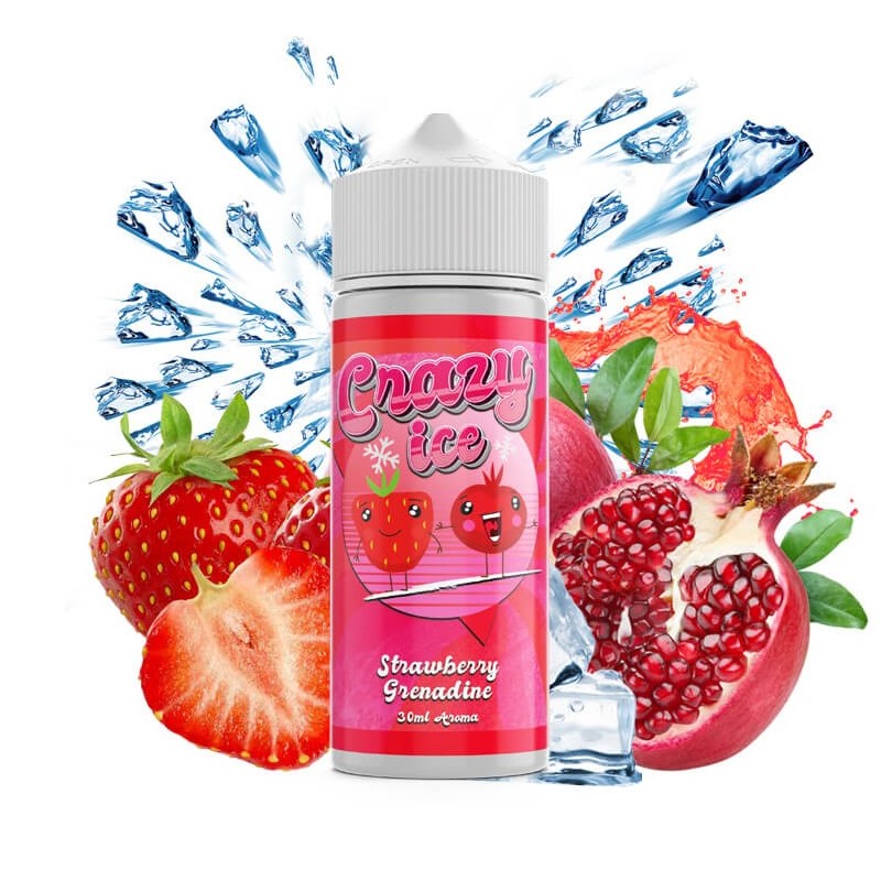 Steam City Crazy Ice Strawberry Grenadine Flavour Shot 30ml/120ml