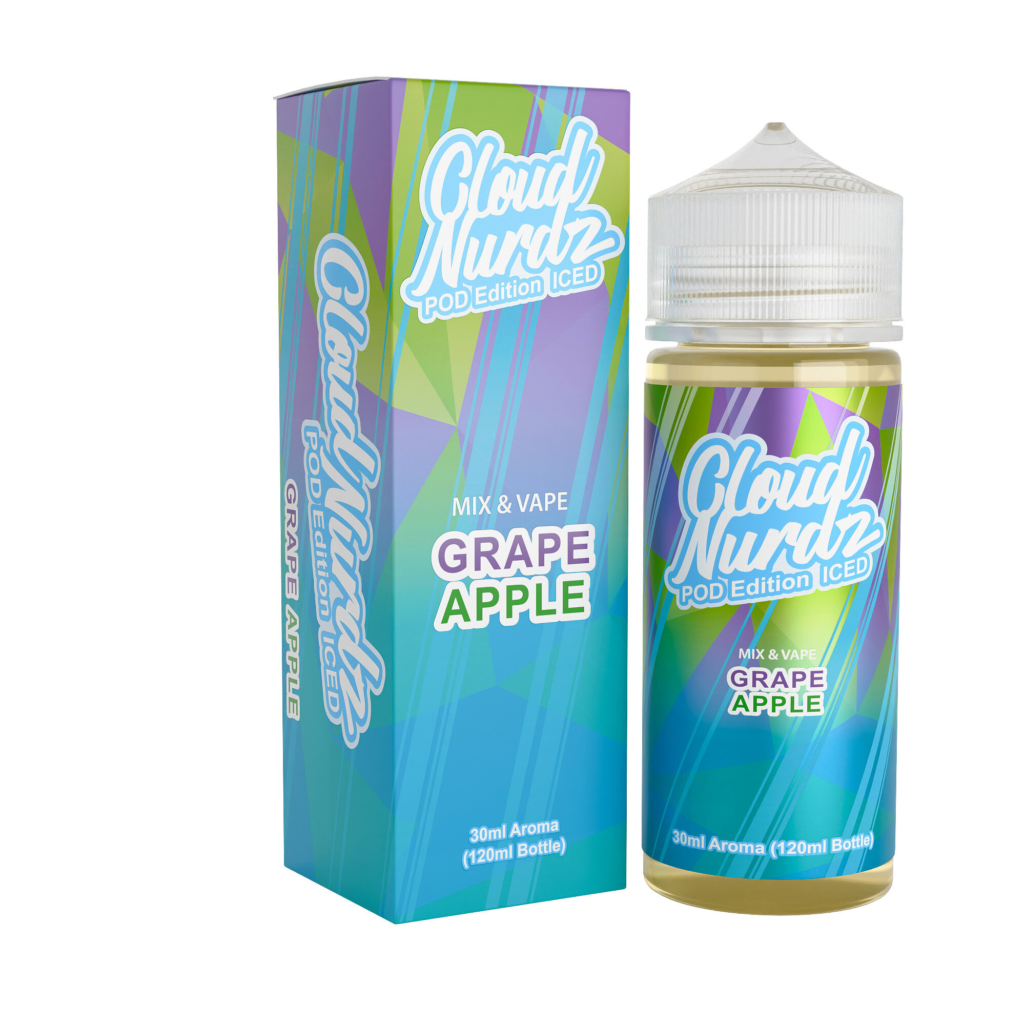 Cloud Nurdz Grape Apple Pod Edition Iced 30ml/120ml