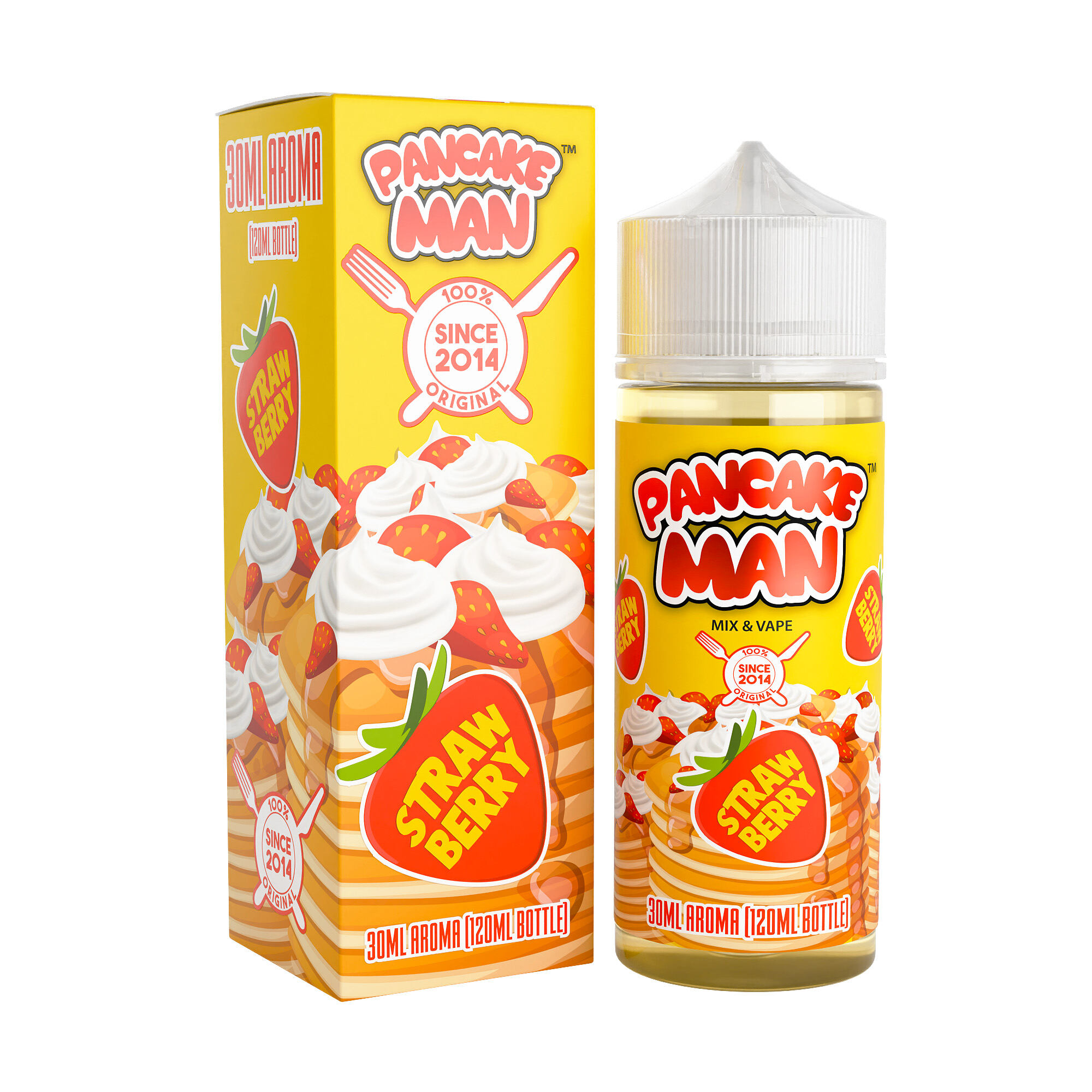 Pancake Man Strawberry 30ml/120ml