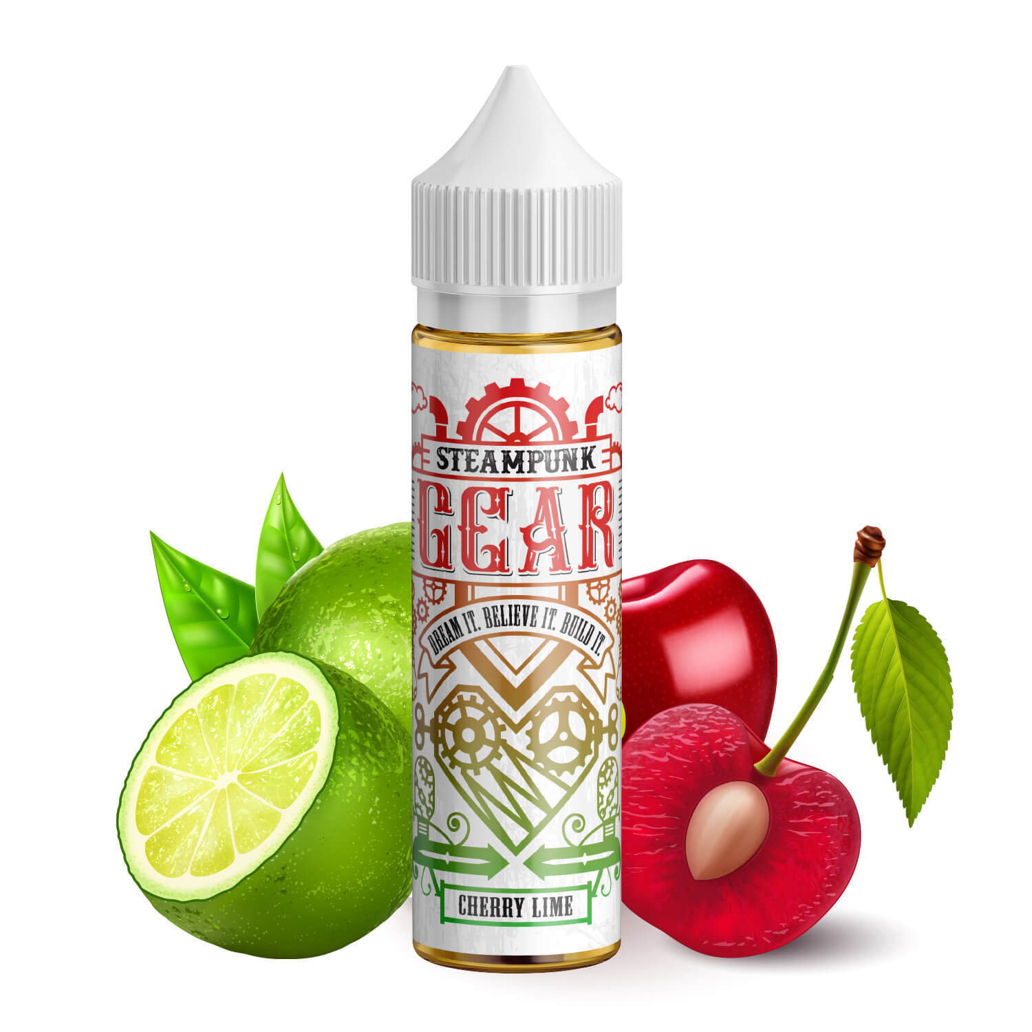 SteamPunk Gear Cherry Lime 20ml/60ml