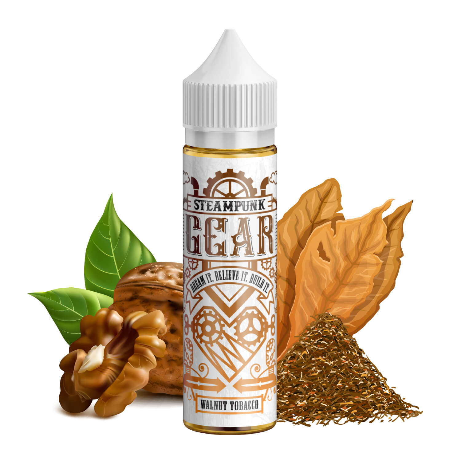 SteamPunk Gear Walnut Tobacco 20ml/60ml