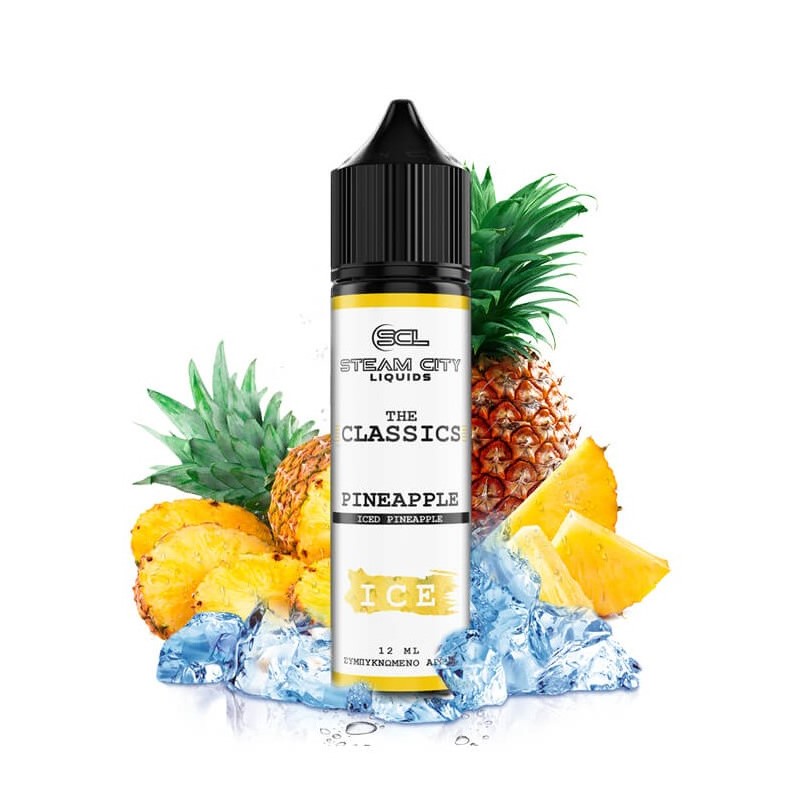 Steam City The Classics Pineapple Ice Flavour Shot 12ml/60ml