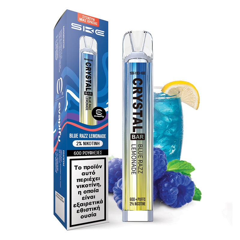 SKE Crystal Bar Blue Razz Lemonade 20mg 2ml