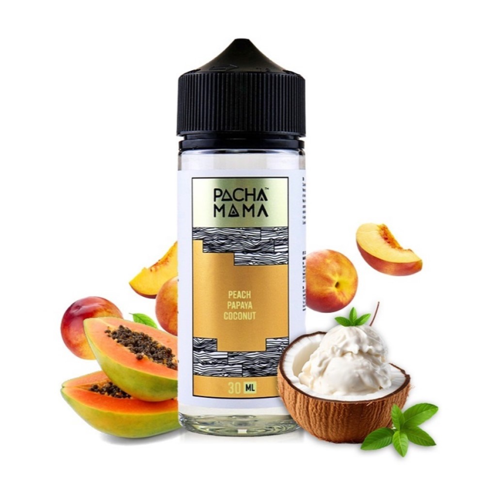 Pacha Mama Peach Papaya Coconut 30ml/120ml