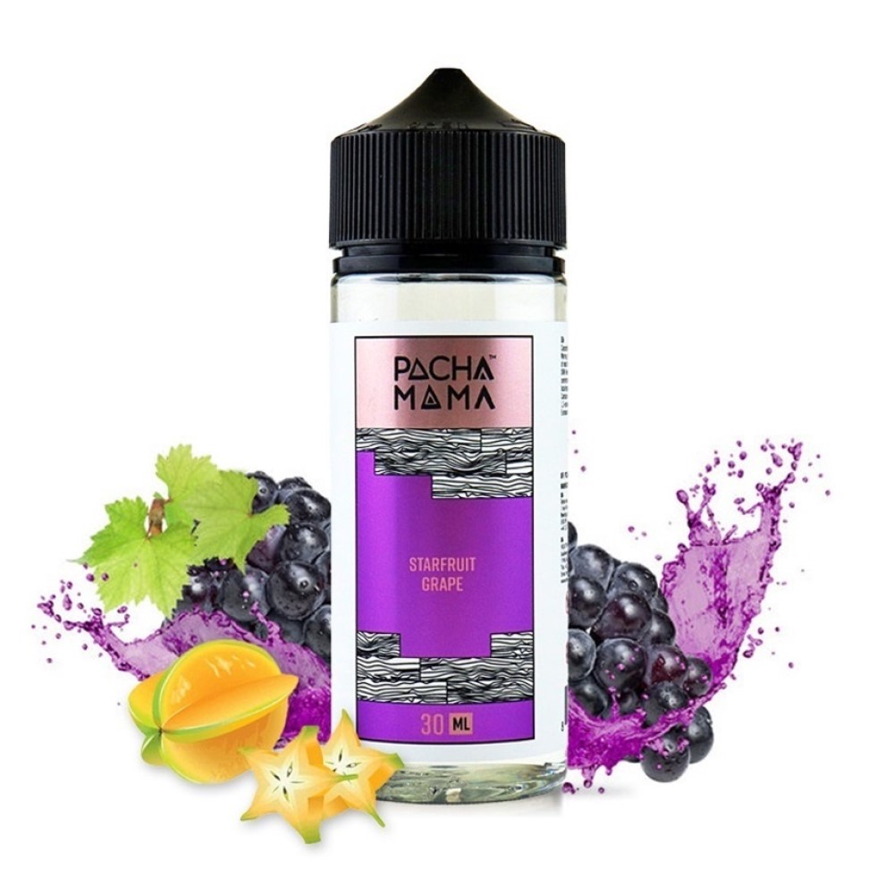 Pacha Mama Starfruit Grape 30ml/120ml