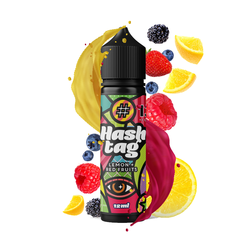 Hashtag - #13 LEMON + RED FRUITS (ICE) 12ml/60ml