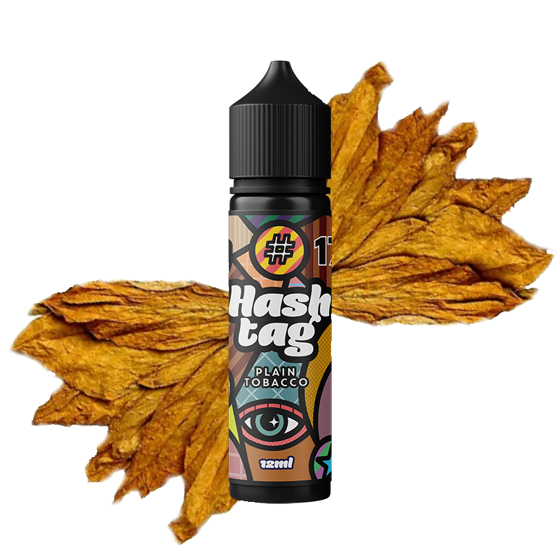 Hashtag - #17 PLAIN TOBACCO 12ml/60ml