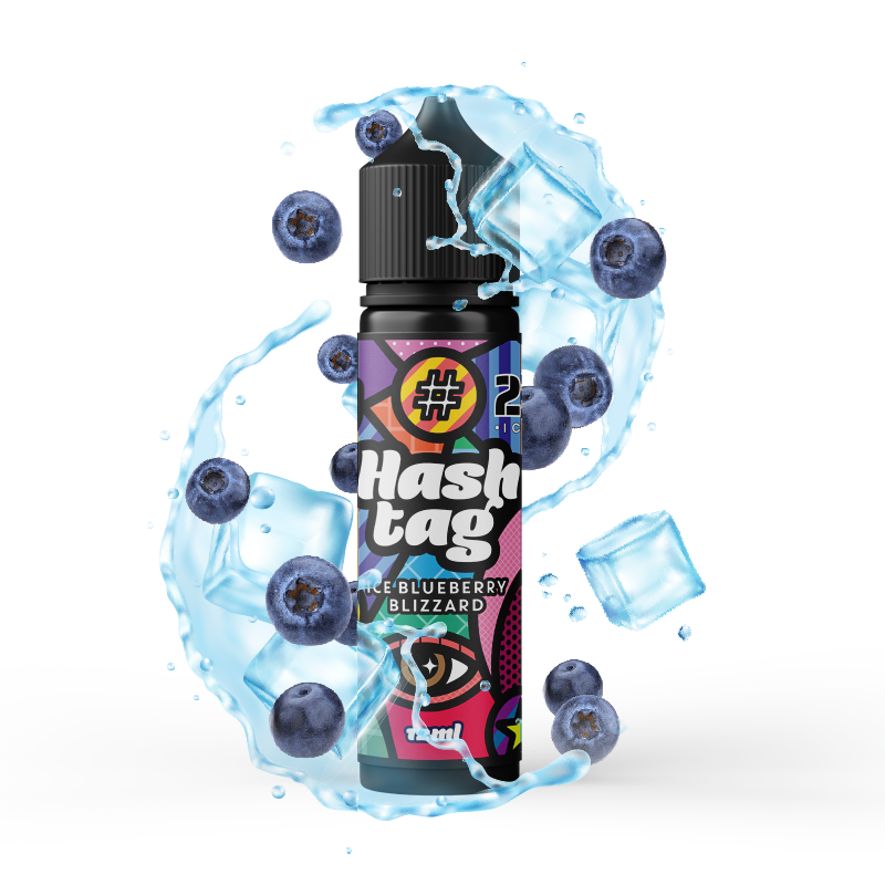 Hashtag - #21 BLUEBERRY BLIZZARD (ICE) 12ml/60ml