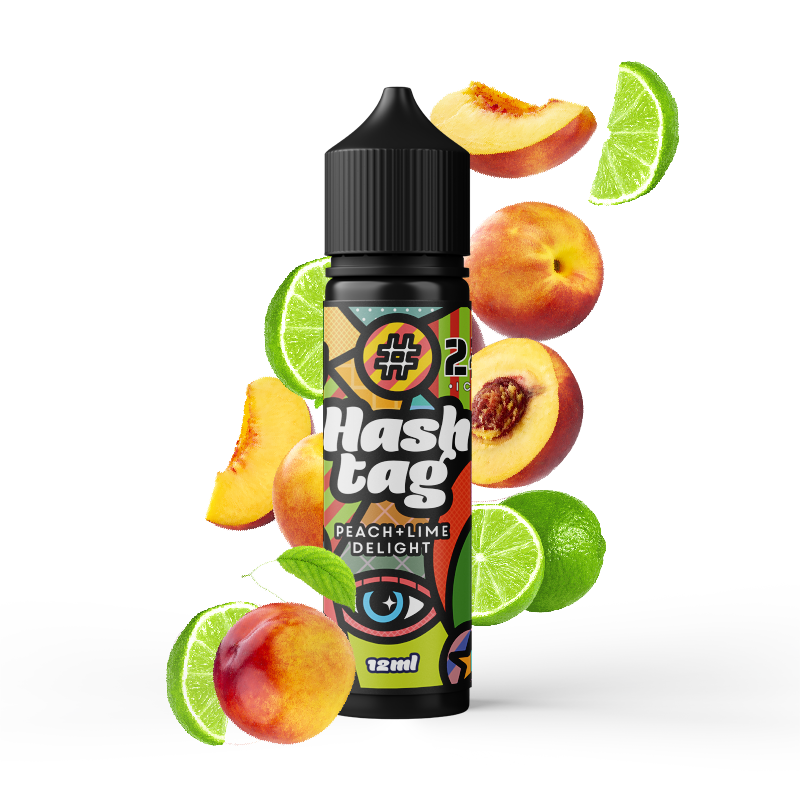 Hashtag - #24 PEACH & LIME DELIGHT (ICE) 12ml/60ml