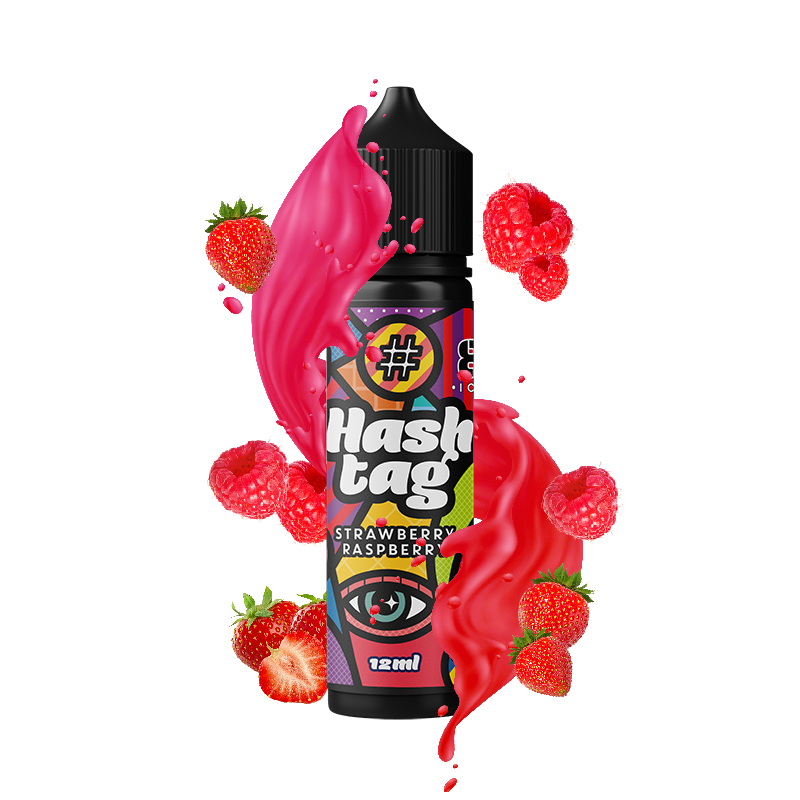 Hashtag - #08 STRAWBERRY RASPBERRY (ICE) 12ml/60ml