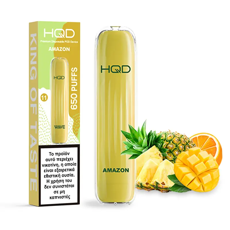 HQD Wave Amazon (Τροπικά Φρούτα) 18mg 2ml
