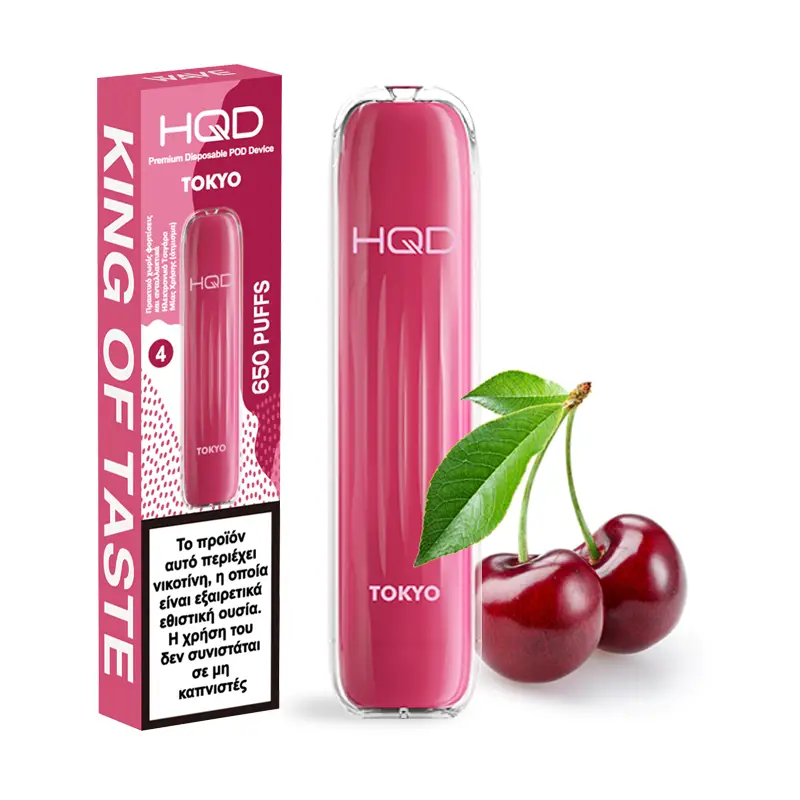 HQD Wave Tokyo (Κεράσι) 18mg 2ml