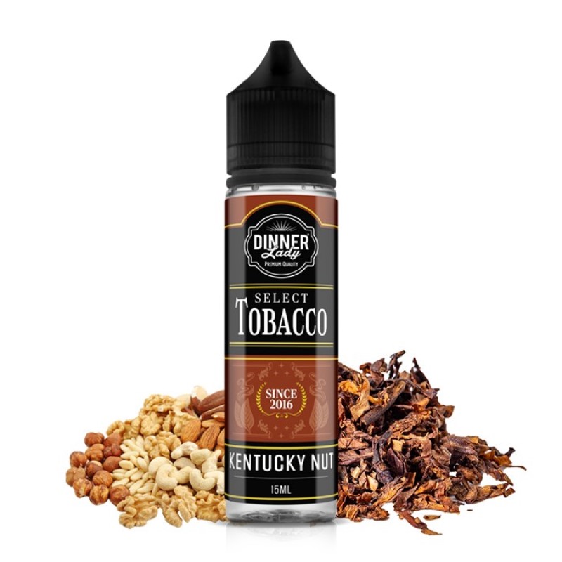 Dinner Lady Select Tobacco Kentucky Nut Flavour Shot 15ml/60ml