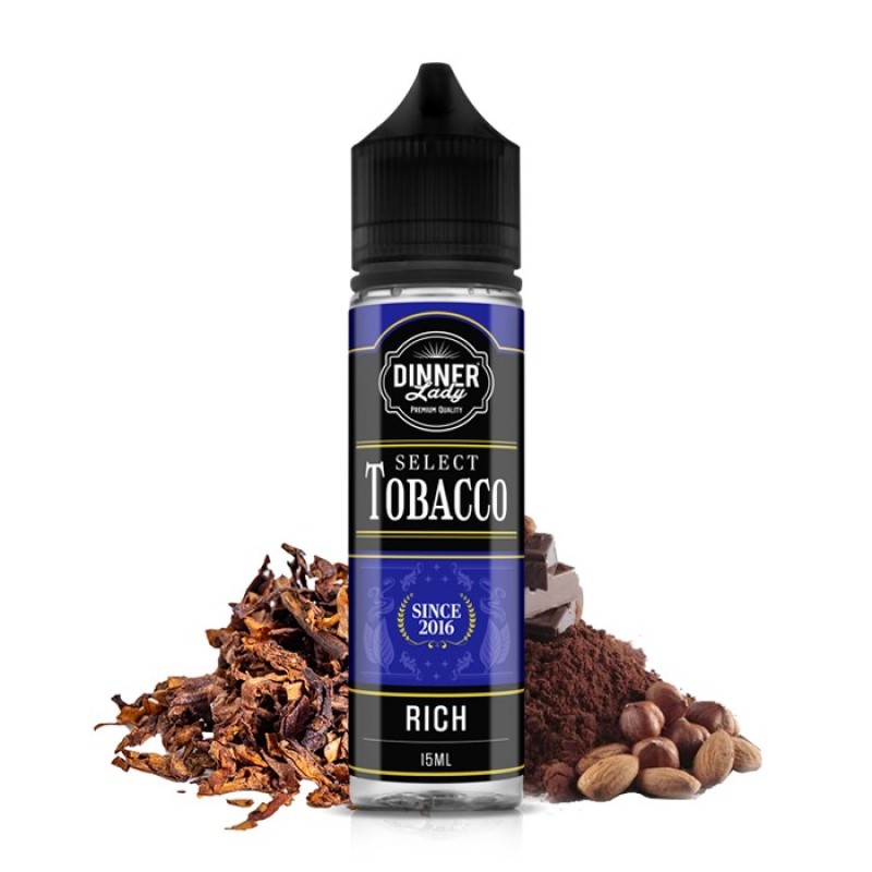 Dinner Lady Select Tobacco Rich Flavour Shot 15ml/60ml