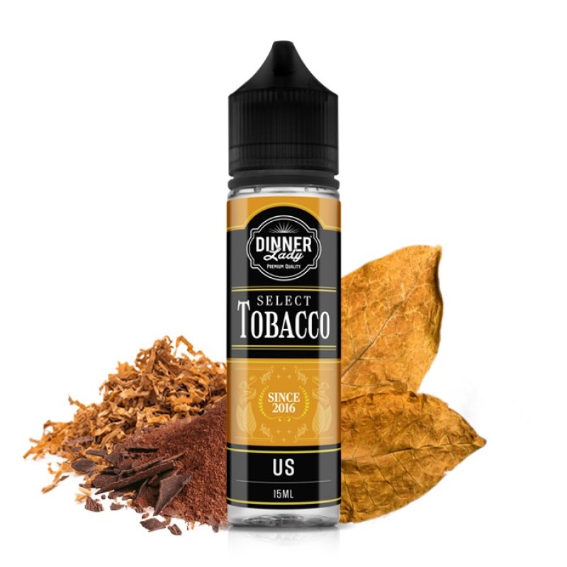 Dinner Lady Select Tobacco Us Flavour Shot 15ml/60ml