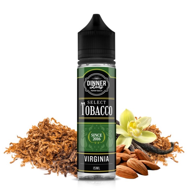 Dinner Lady Select Tobacco Virginia Flavour Shot 15ml/60ml