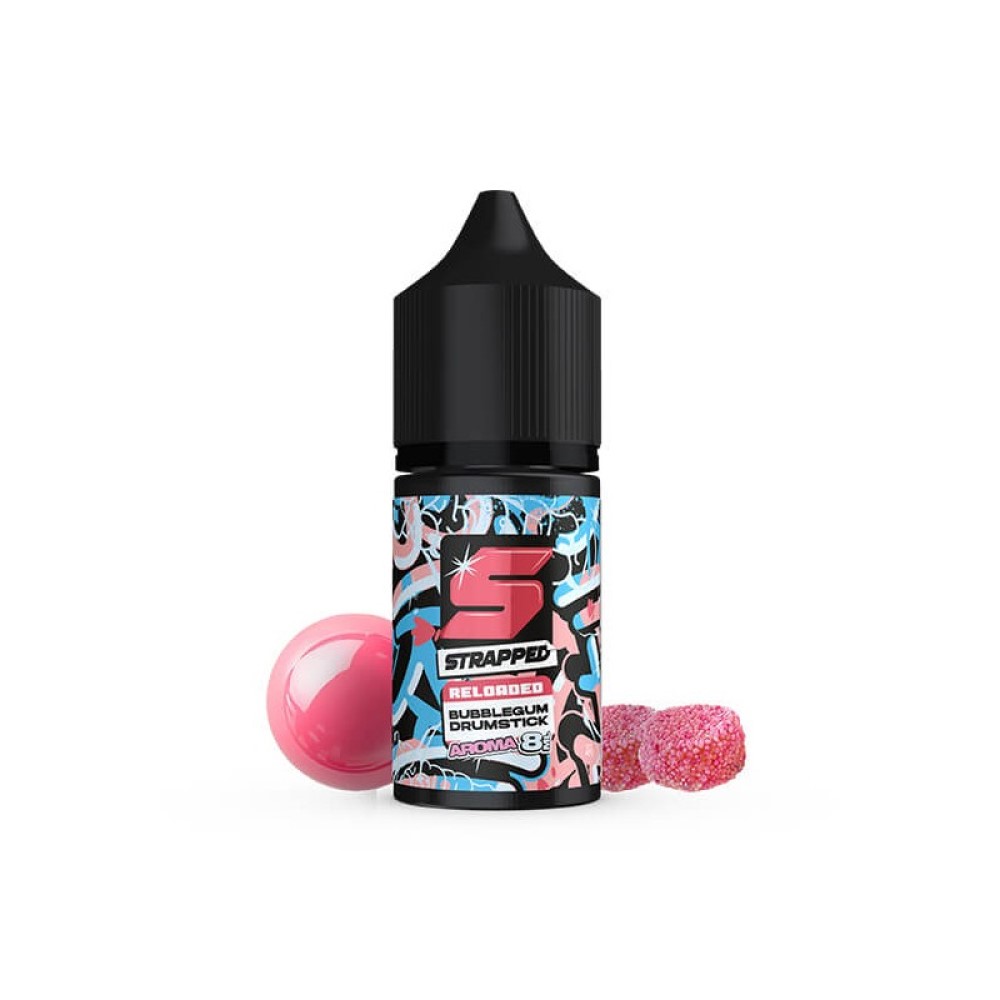 Strapped Reloaded Bubblegum Drumstick 8ml/30ml