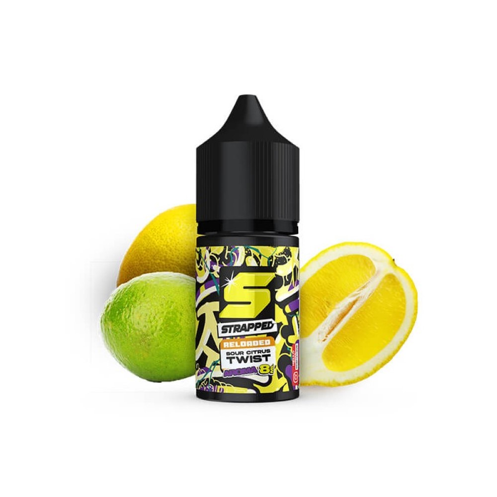 Strapped Reloaded Sour Citrus Twist 8ml/30ml