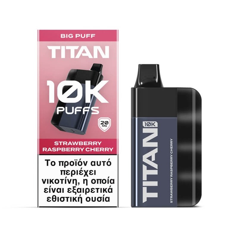 TITAN Strawberry Raspberry Cherry 8 x 2ml 20mg